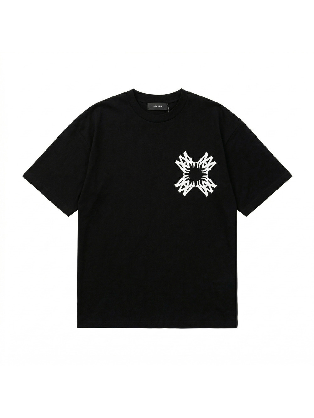 Amiri MA Cross T-Shirt - Black / White